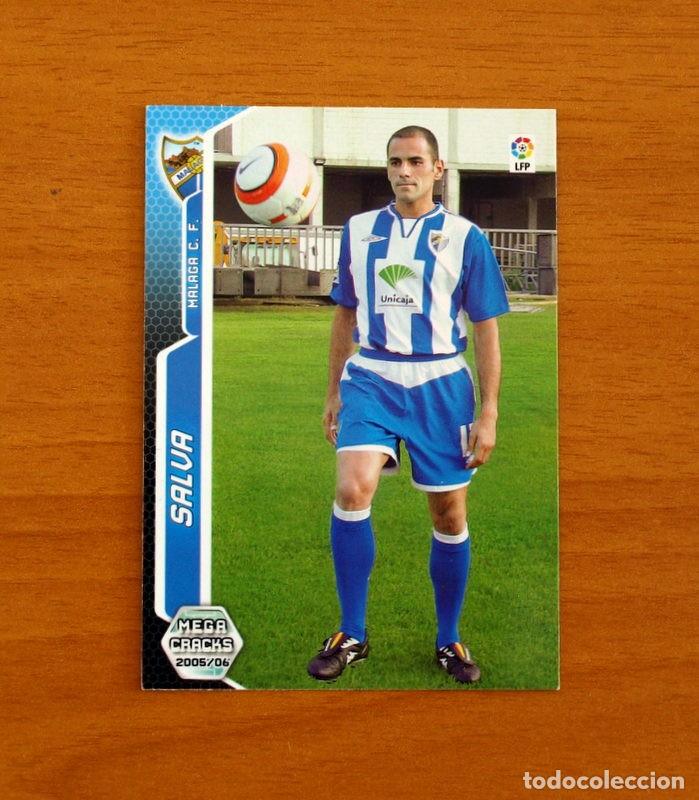 Cromos de f&uacute;tbol: M&aacute;laga -N&ordm; 214 Salva -Megacracks Las Fichas Liga 2005-2006-05-06 Mega Cracks Panini