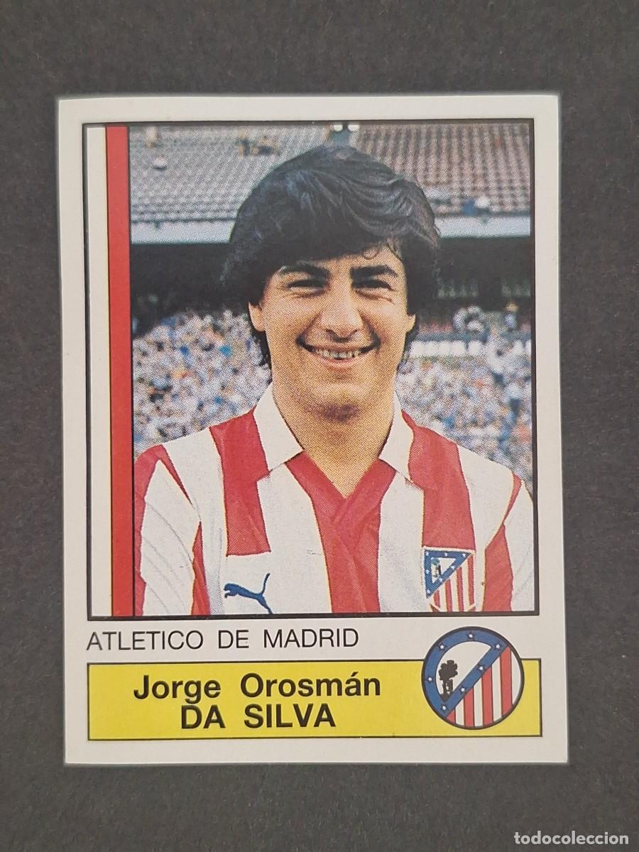 Cromos de f&uacute;tbol: L1 DA SILVA ATLETICO DE MADRID 33 PANINI FUTBOL 87 86 87 NUNCA PEGADO SIN PEGAR