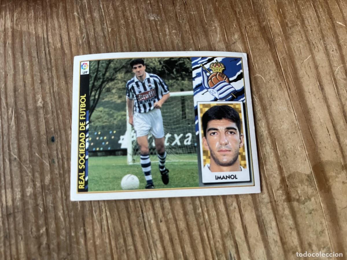 Cromos de f&uacute;tbol: CROMO SIN PEGAR NUNCA PEGADO ALBUM LIGA ESTE 97 98 1997 1998 REAL SOCIEDAD IMANOL