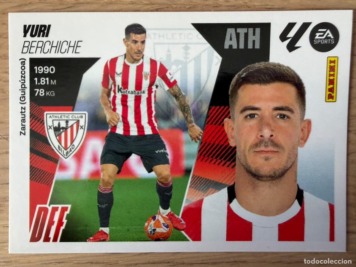 Cromos de f&uacute;tbol: 9A 9 A YURI ATHLETIC BILBAO 25 26 2025 2026 LIGA EA SPORTS COLECCIONES ESTE SIN PEGAR STICKER