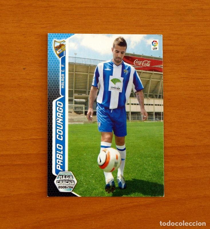 Cromos de f&uacute;tbol: M&aacute;laga -N&ordm; 215 Pablo Cou&ntilde;ago -Megacracks Las Fichas Liga 2005-2006-05-06 Mega Cracks Panini