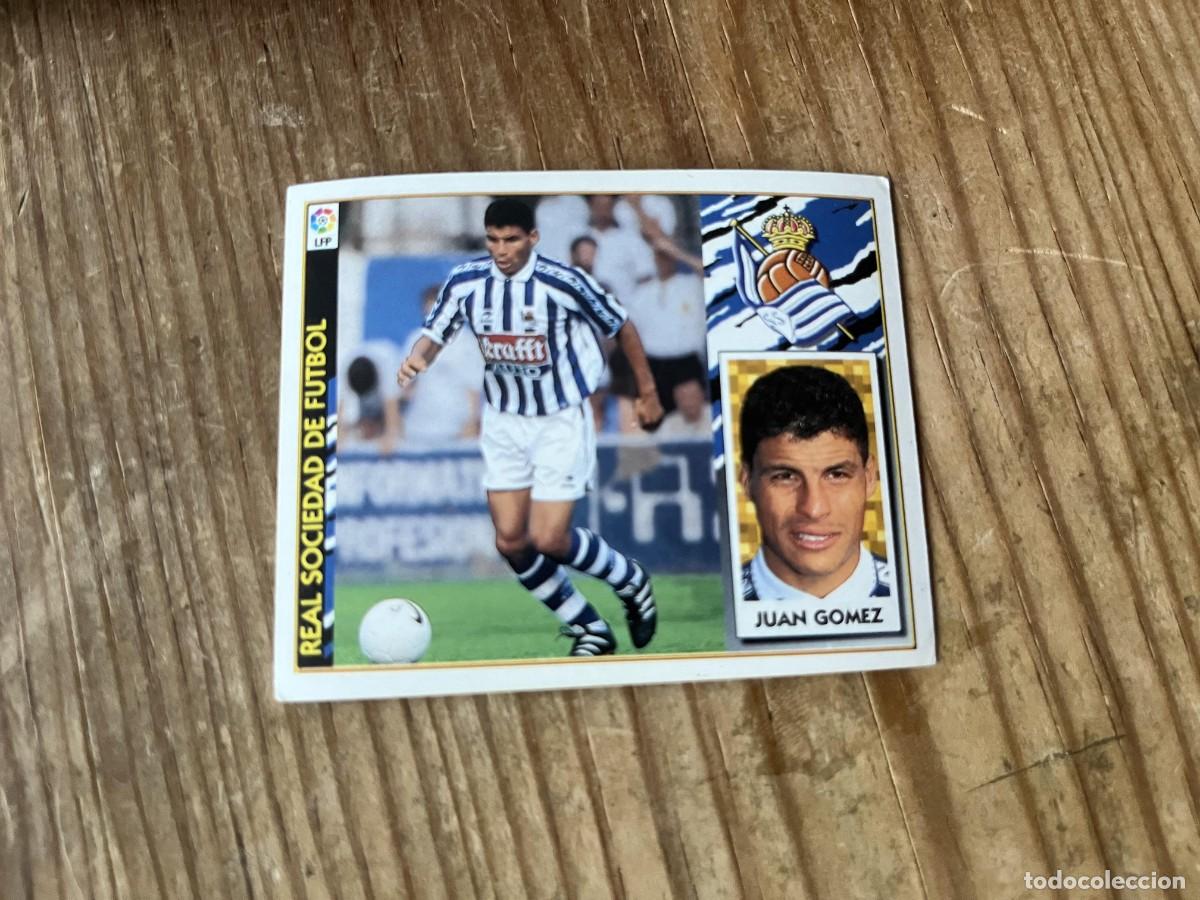 Cromos de f&uacute;tbol: CROMO SIN PEGAR NUNCA PEGADO ALBUM LIGA ESTE 97 98 1997 1998 REAL SOCIEDAD JUAN GOMEZ
