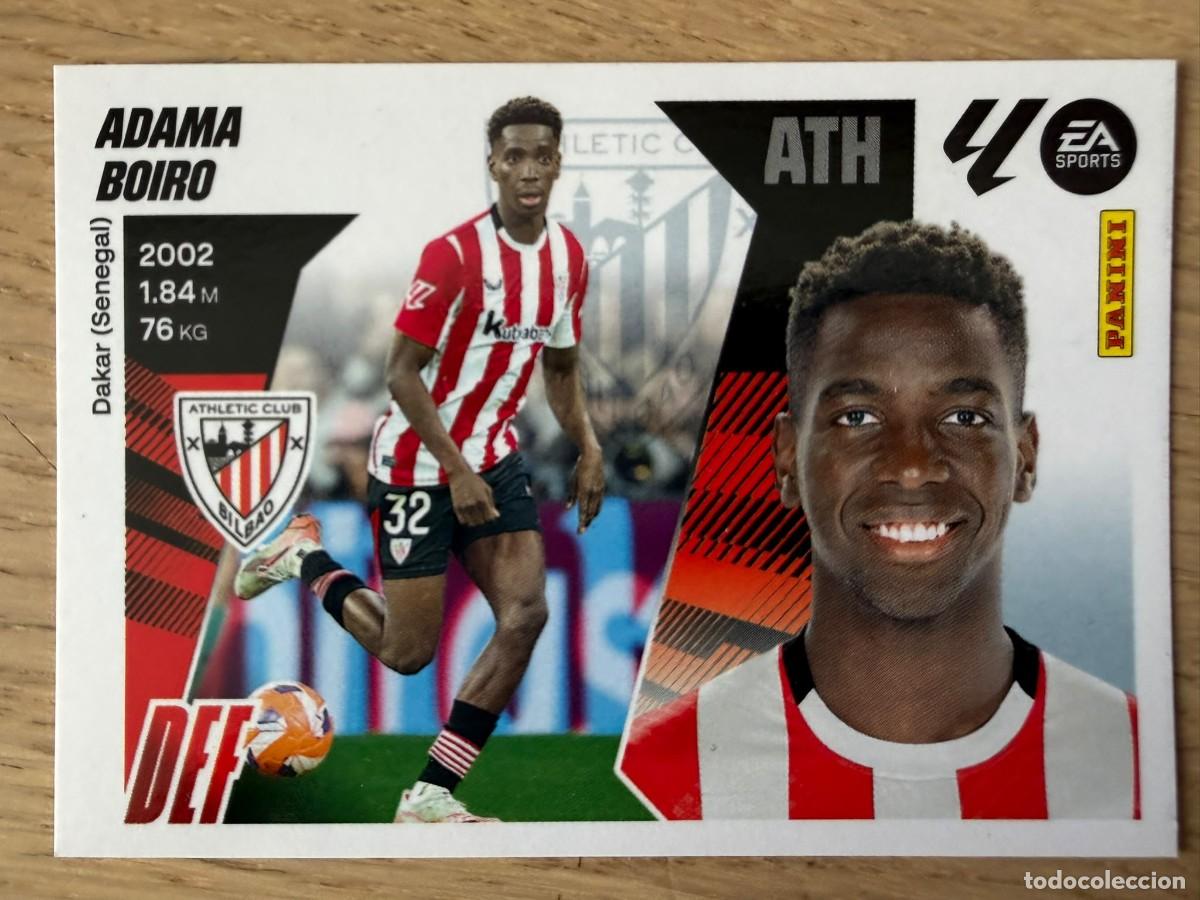 Cromos de f&uacute;tbol: 9B 9 B ADAMA BOIRO ATHLETIC BILBAO 25 26 2025 2026 LIGA EA SPORTS COLECCIONES ESTE SIN PEGAR STICKER