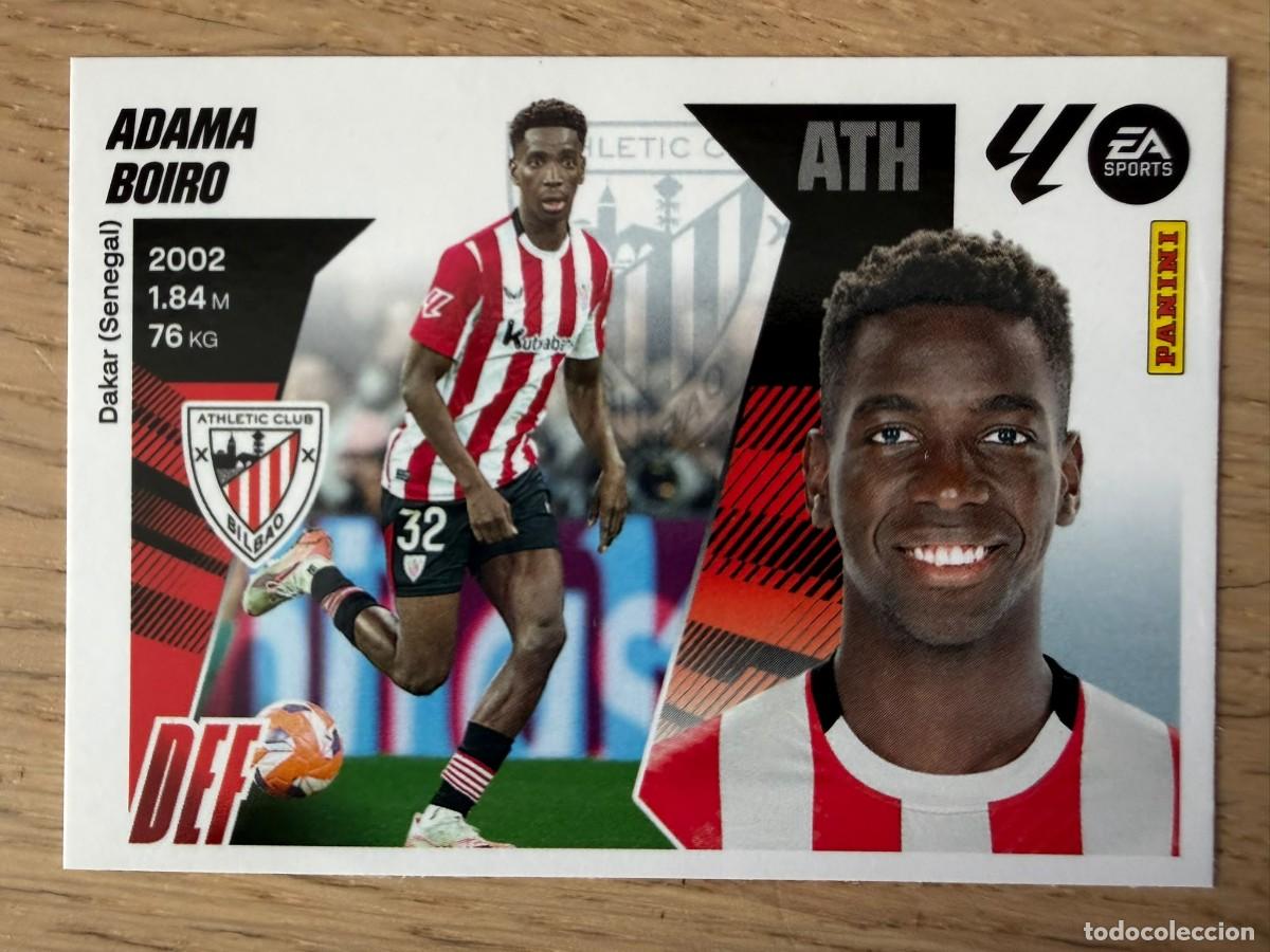 Cromos de f&uacute;tbol: 9B 9 B ADAMA BOIRO ATHLETIC BILBAO 25 26 2025 2026 LIGA EA SPORTS COLECCIONES ESTE SIN PEGAR STICKER