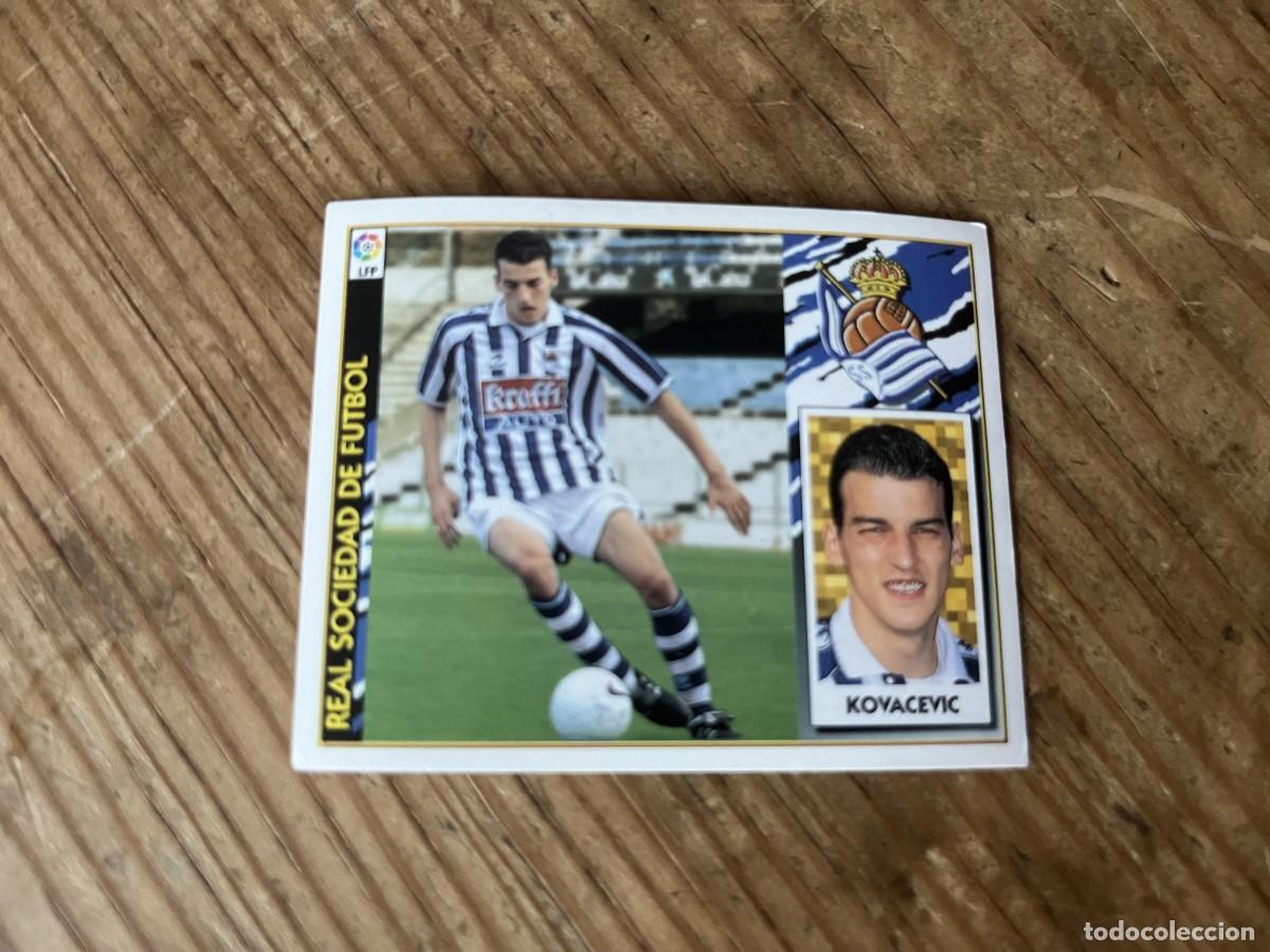 Cromos de f&uacute;tbol: CROMO SIN PEGAR NUNCA PEGADO ALBUM LIGA ESTE 97 98 1997 1998 REAL SOCIEDAD KOVACEVIC