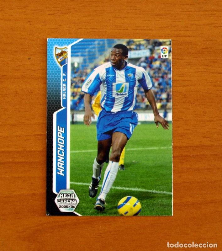 Cromos de f&uacute;tbol: M&aacute;laga -N&ordm; 216 Wanchope -Megacracks Las Fichas Liga 2005-2006-05-06 Mega Cracks Panini