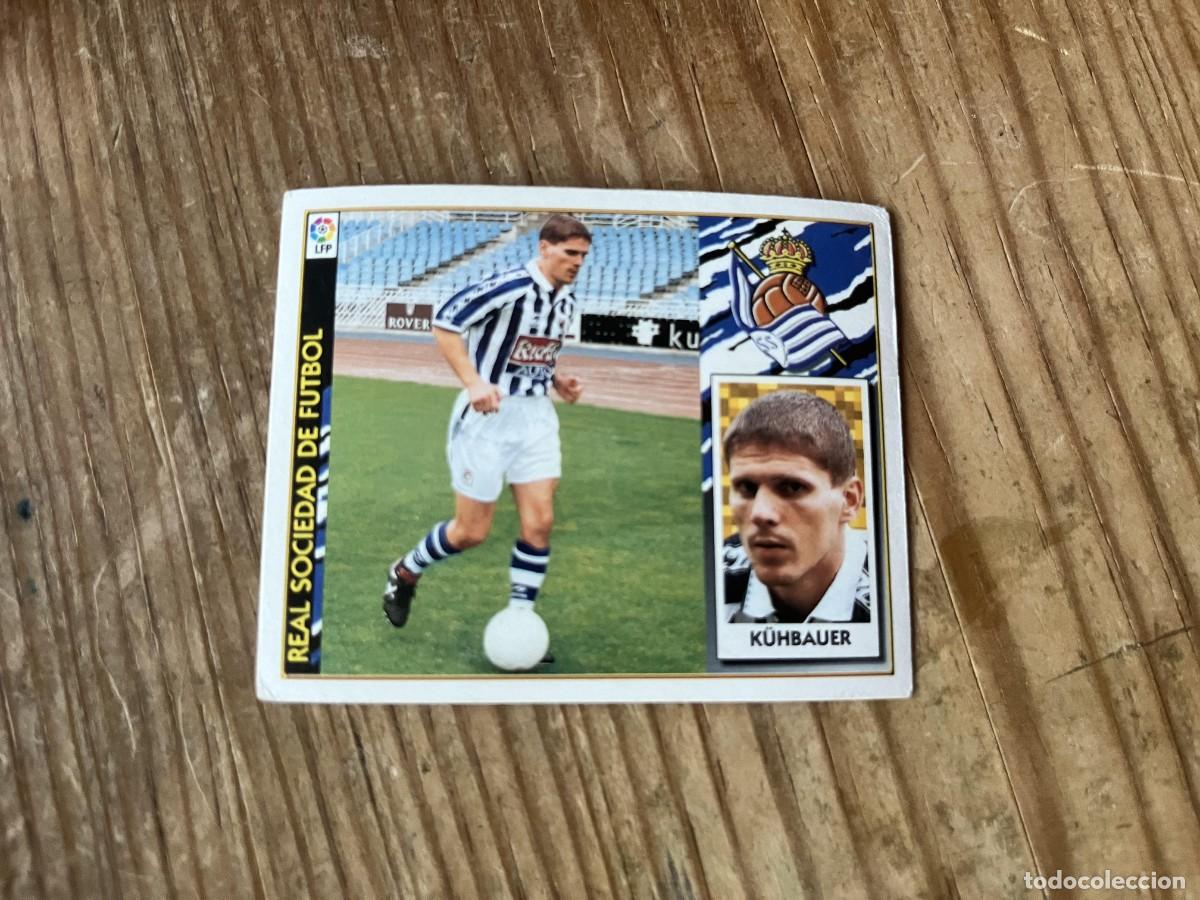 Cromos de f&uacute;tbol: CROMO SIN PEGAR NUNCA PEGADO ALBUM LIGA ESTE 97 98 1997 1998 REAL SOCIEDAD KUHBAUER