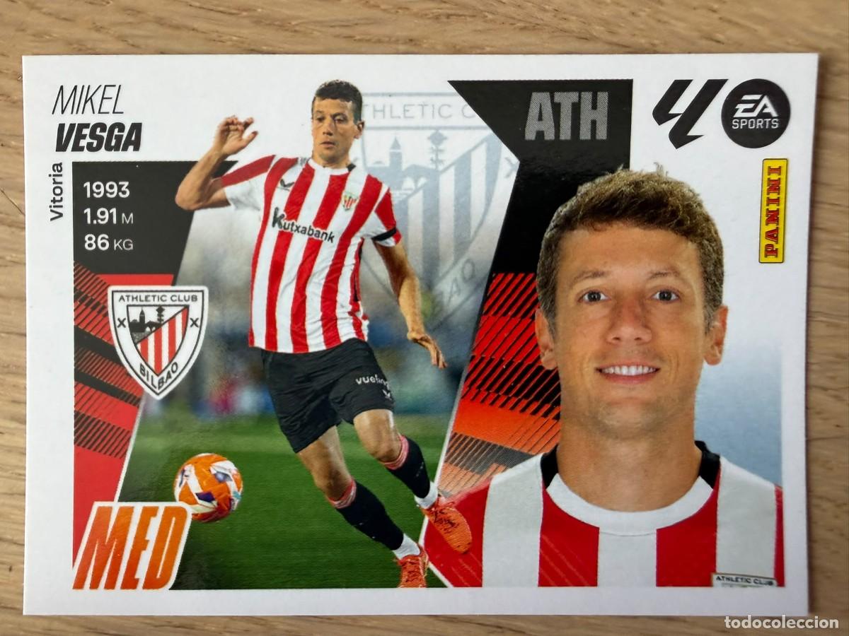 Cromos de f&uacute;tbol: 10 VESGA ATHLETIC BILBAO 25 26 2025 2026 LIGA EA SPORTS COLECCIONES ESTE SIN PEGAR STICKER