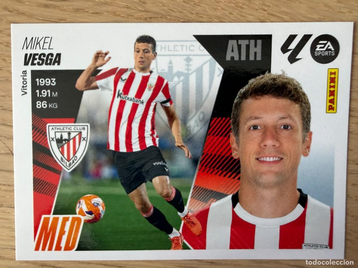 Cromos de f&uacute;tbol: 10 VESGA ATHLETIC BILBAO 25 26 2025 2026 LIGA EA SPORTS COLECCIONES ESTE SIN PEGAR STICKER