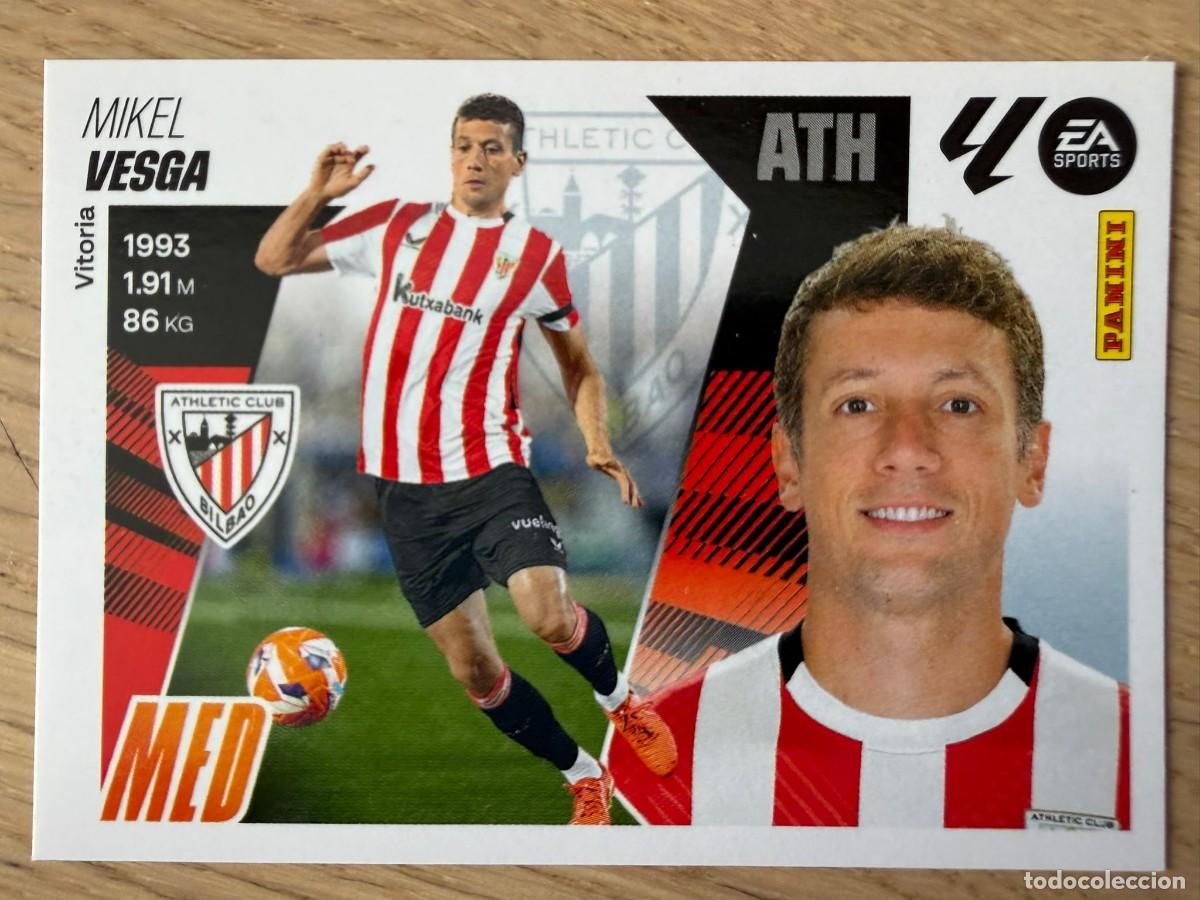 Cromos de f&uacute;tbol: 10 VESGA ATHLETIC BILBAO 25 26 2025 2026 LIGA EA SPORTS COLECCIONES ESTE SIN PEGAR STICKER