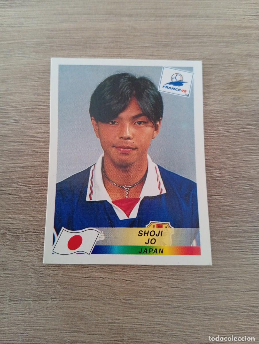Cromos de f&uacute;tbol: SHOJI JO 529 JAPON PANINI FRANCIA 1998 98 SIN PEGAR NUNCA PEGADO