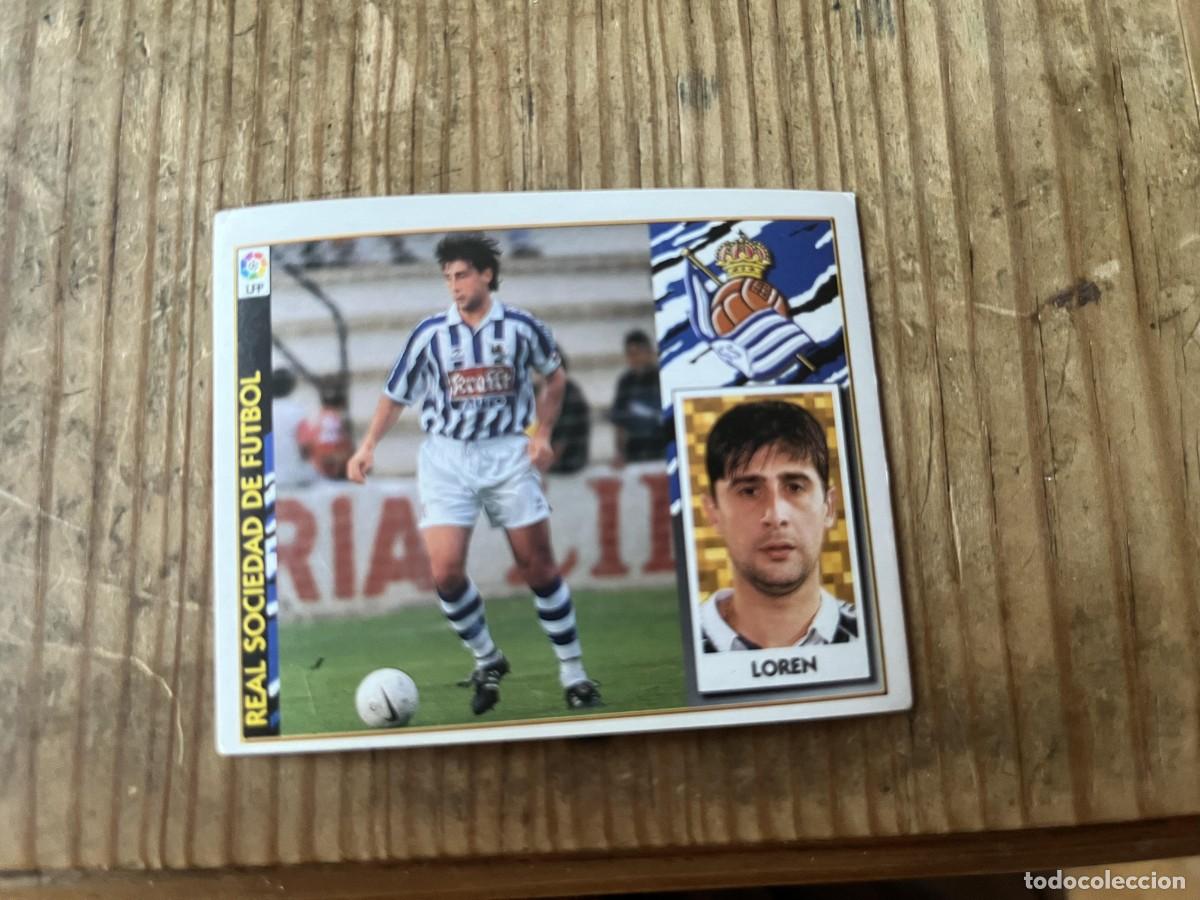 Cromos de f&uacute;tbol: CROMO SIN PEGAR NUNCA PEGADO ALBUM LIGA ESTE 97 98 1997 1998 REAL SOCIEDAD LOREN