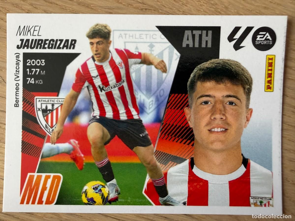Cromos de f&uacute;tbol: 11 JAUREGIZAR ATHLETIC BILBAO 25 26 2025 2026 LIGA EA SPORTS COLECCIONES ESTE SIN PEGAR STICKER