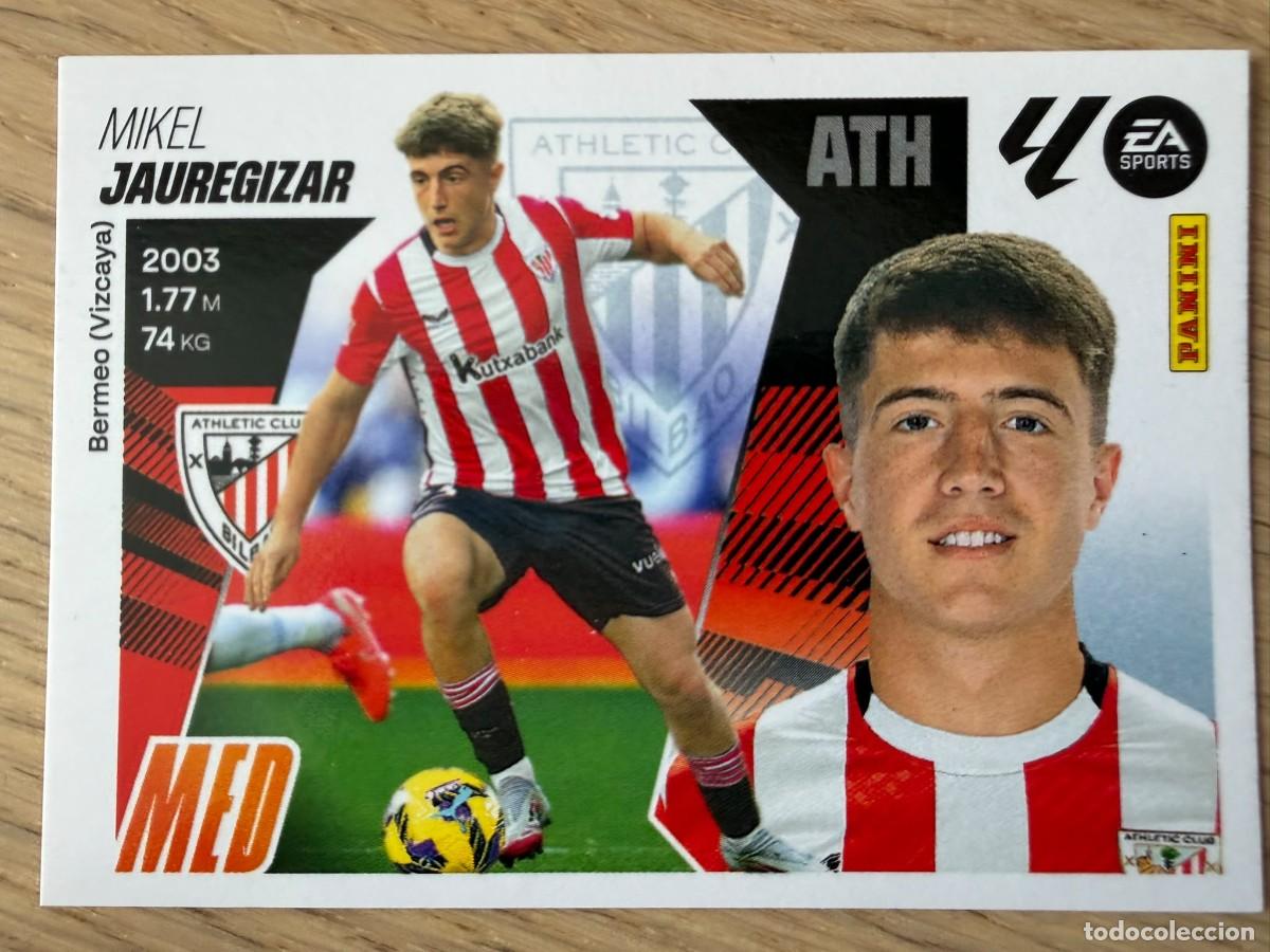 Cromos de f&uacute;tbol: 11 JAUREGIZAR ATHLETIC BILBAO 25 26 2025 2026 LIGA EA SPORTS COLECCIONES ESTE SIN PEGAR STICKER