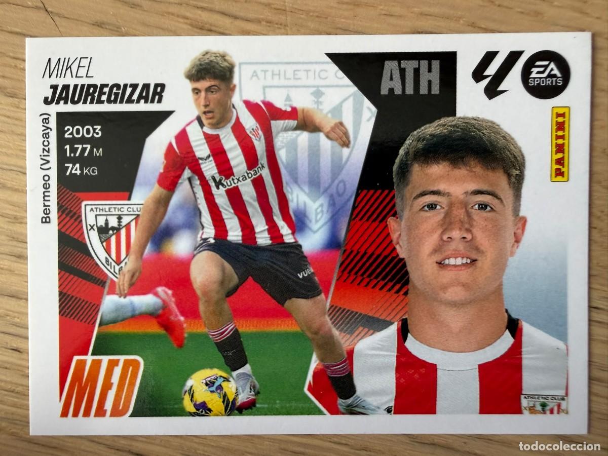 Cromos de f&uacute;tbol: 11 JAUREGIZAR ATHLETIC BILBAO 25 26 2025 2026 LIGA EA SPORTS COLECCIONES ESTE SIN PEGAR STICKER