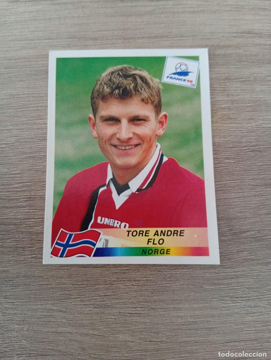 Cromos de f&uacute;tbol: TORE ANDRE FLO 82 NORUEGA PANINI FRANCIA 1998 98 SIN PEGAR NUNCA PEGADO