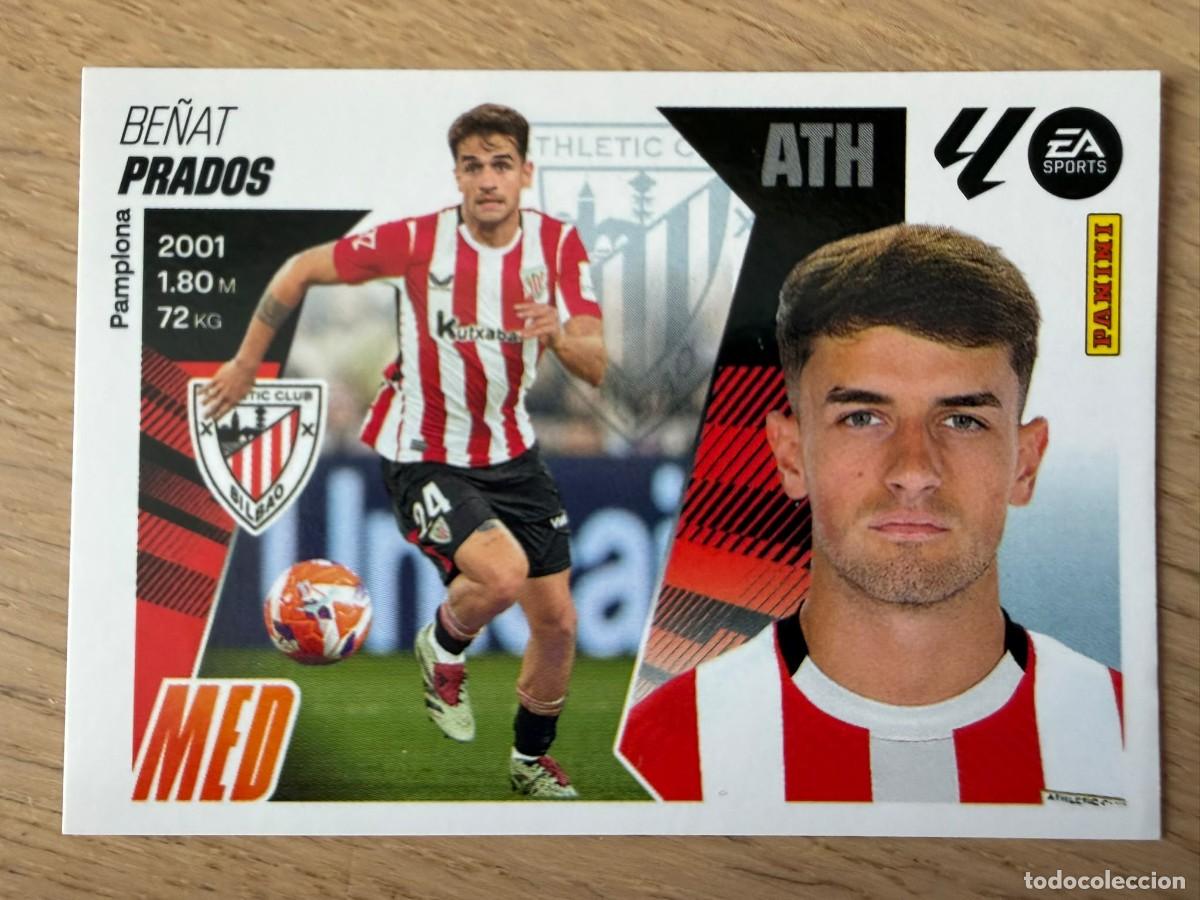 Cromos de f&uacute;tbol: 12 PRADOS ATHLETIC BILBAO 25 26 2025 2026 LIGA EA SPORTS COLECCIONES ESTE SIN PEGAR STICKER