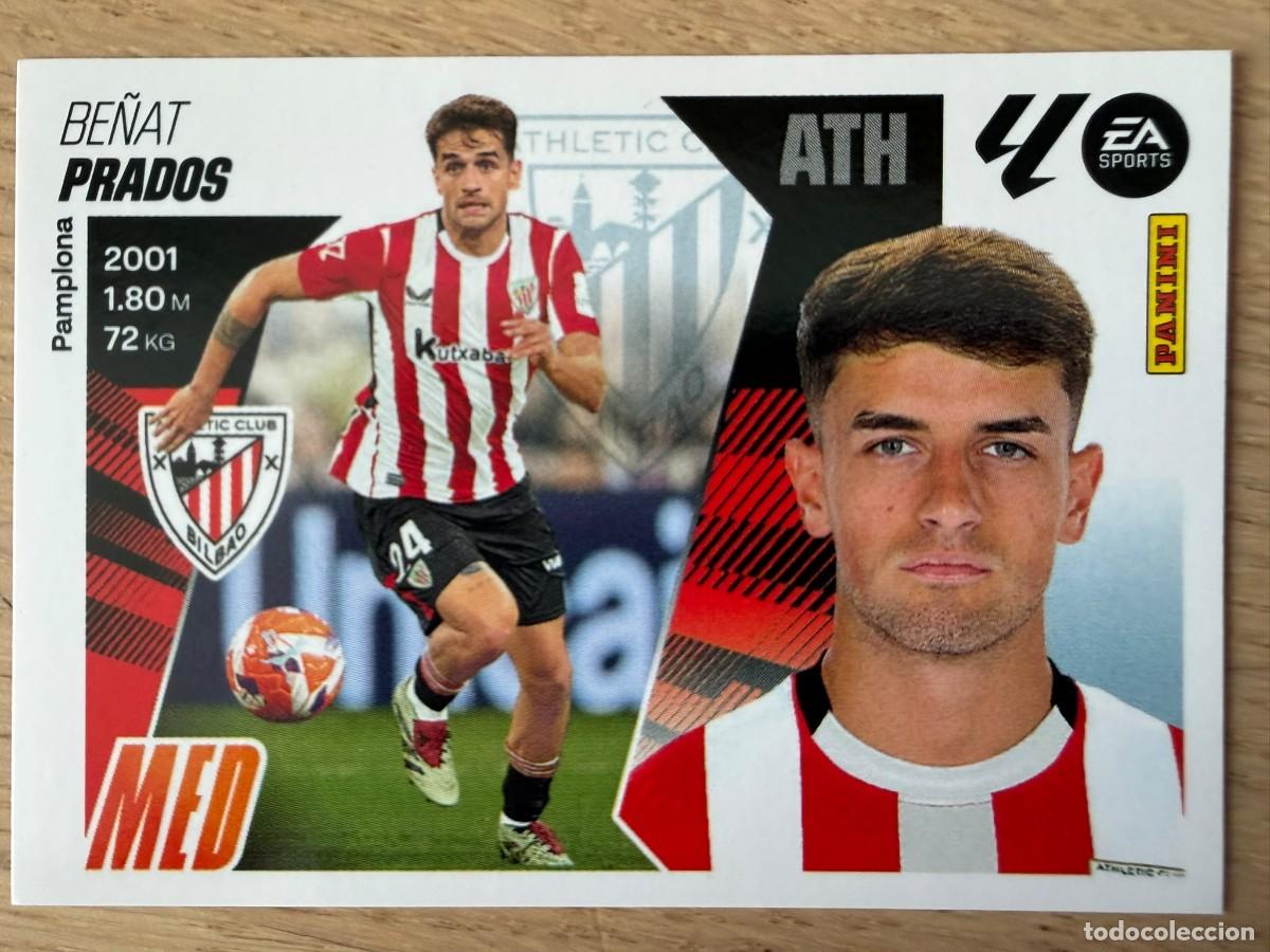 Cromos de f&uacute;tbol: 12 PRADOS ATHLETIC BILBAO 25 26 2025 2026 LIGA EA SPORTS COLECCIONES ESTE SIN PEGAR STICKER