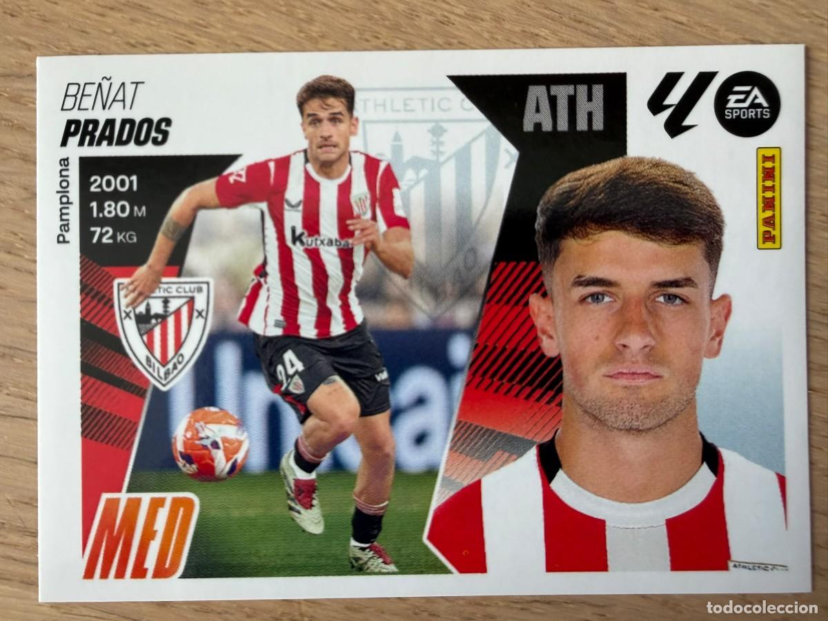 Cromos de f&uacute;tbol: 12 PRADOS ATHLETIC BILBAO 25 26 2025 2026 LIGA EA SPORTS COLECCIONES ESTE SIN PEGAR STICKER