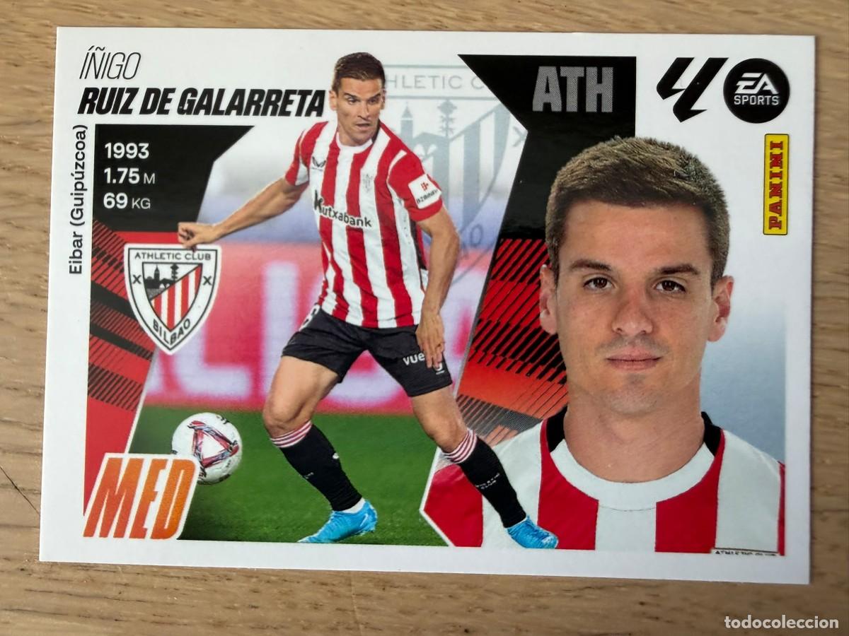 Cromos de f&uacute;tbol: 13 RUIZ DE GALARRETA ATHLETIC BILBAO 25 26 2025 2026 LIGA EA SPORTS COLECCIONES ESTE SIN PEGAR