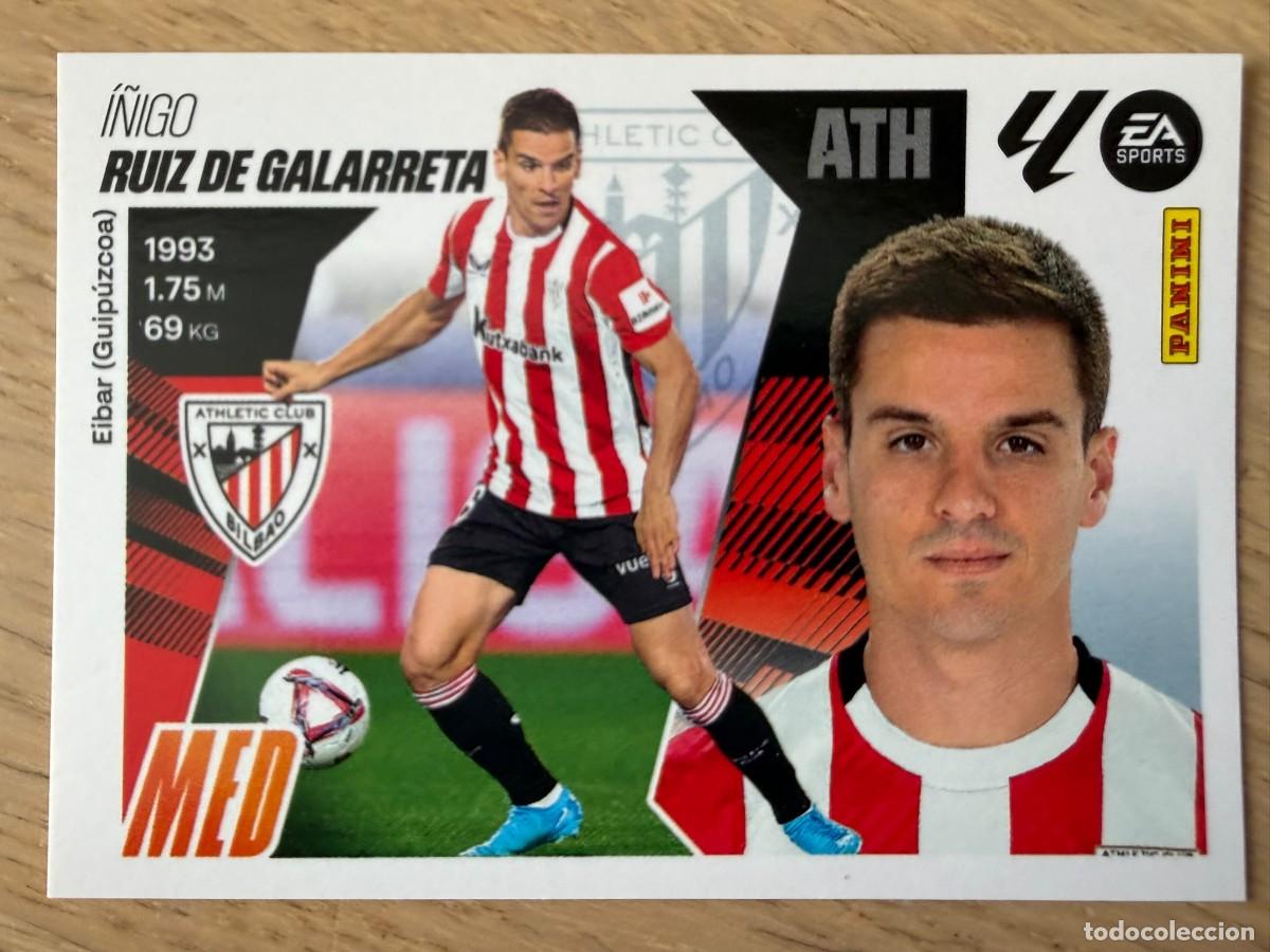 Cromos de f&uacute;tbol: 13 RUIZ DE GALARRETA ATHLETIC BILBAO 25 26 2025 2026 LIGA EA SPORTS COLECCIONES ESTE SIN PEGAR