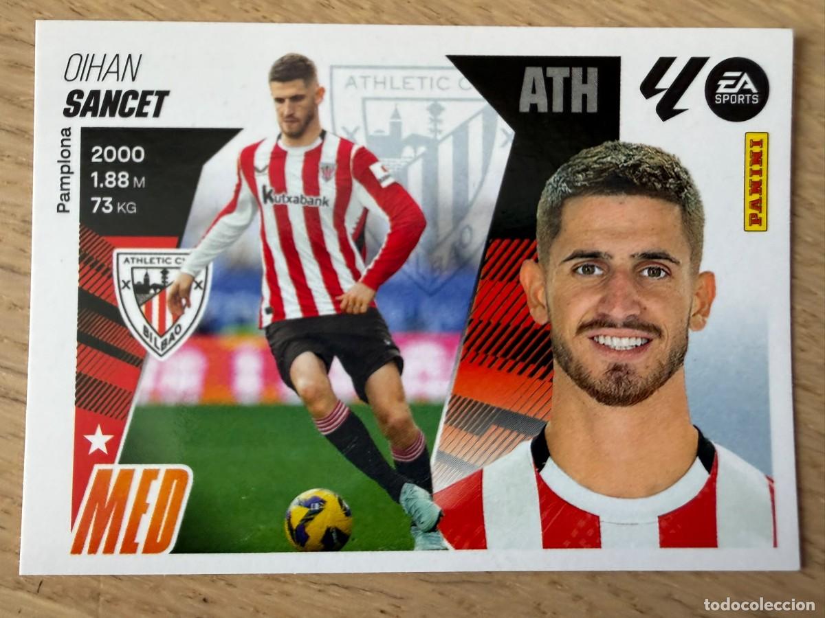 Cromos de f&uacute;tbol: 15 SANCET ATHLETIC BILBAO 25 26 2025 2026 LIGA EA SPORTS COLECCIONES ESTE SIN PEGAR STICKER
