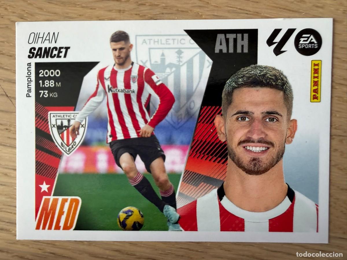 Cromos de f&uacute;tbol: 15 SANCET ATHLETIC BILBAO 25 26 2025 2026 LIGA EA SPORTS COLECCIONES ESTE SIN PEGAR STICKER