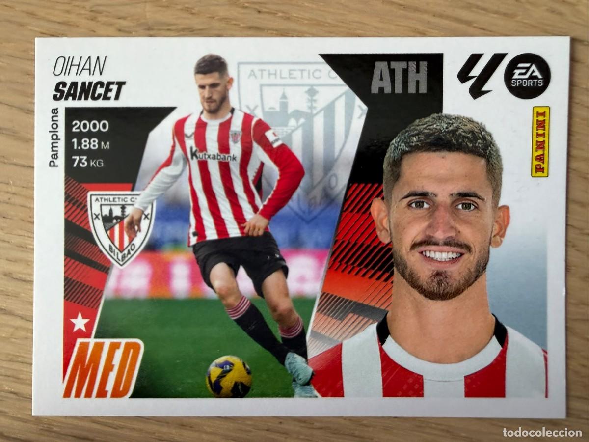 Cromos de f&uacute;tbol: 15 SANCET ATHLETIC BILBAO 25 26 2025 2026 LIGA EA SPORTS COLECCIONES ESTE SIN PEGAR STICKER
