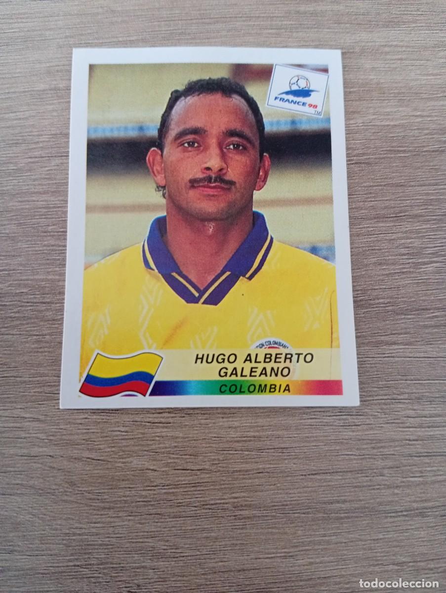 Figurine di Calcio: HUGO ALBERTO GALEANO 452 COLOMBIA PANINI FRANCIA 1998 98 SIN PEGAR NUNCA PEGADO