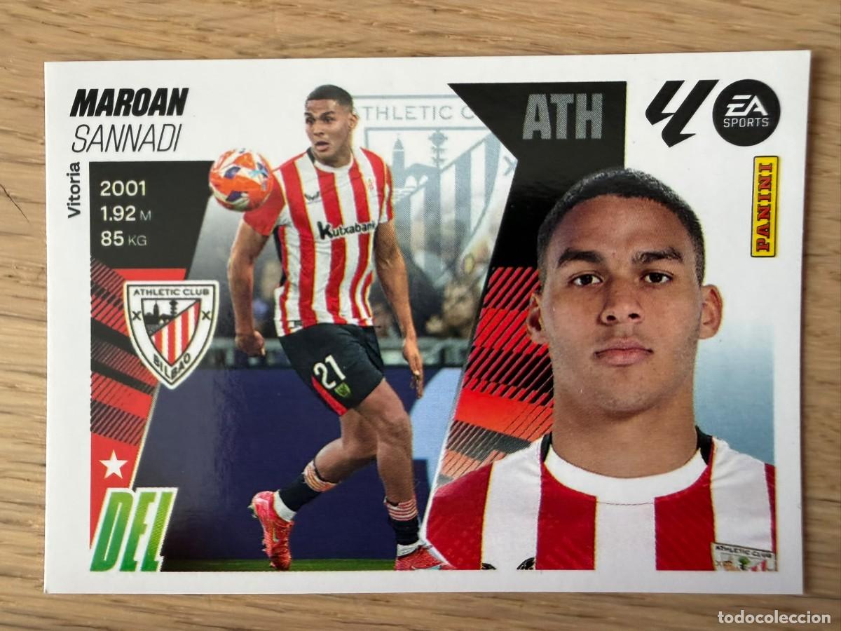 Figurine di Calcio: 17A 17 A MAROAN ATHLETIC BILBAO 25 26 2025 2026 LIGA EA SPORTS COLECCIONES ESTE SIN PEGAR STICKER