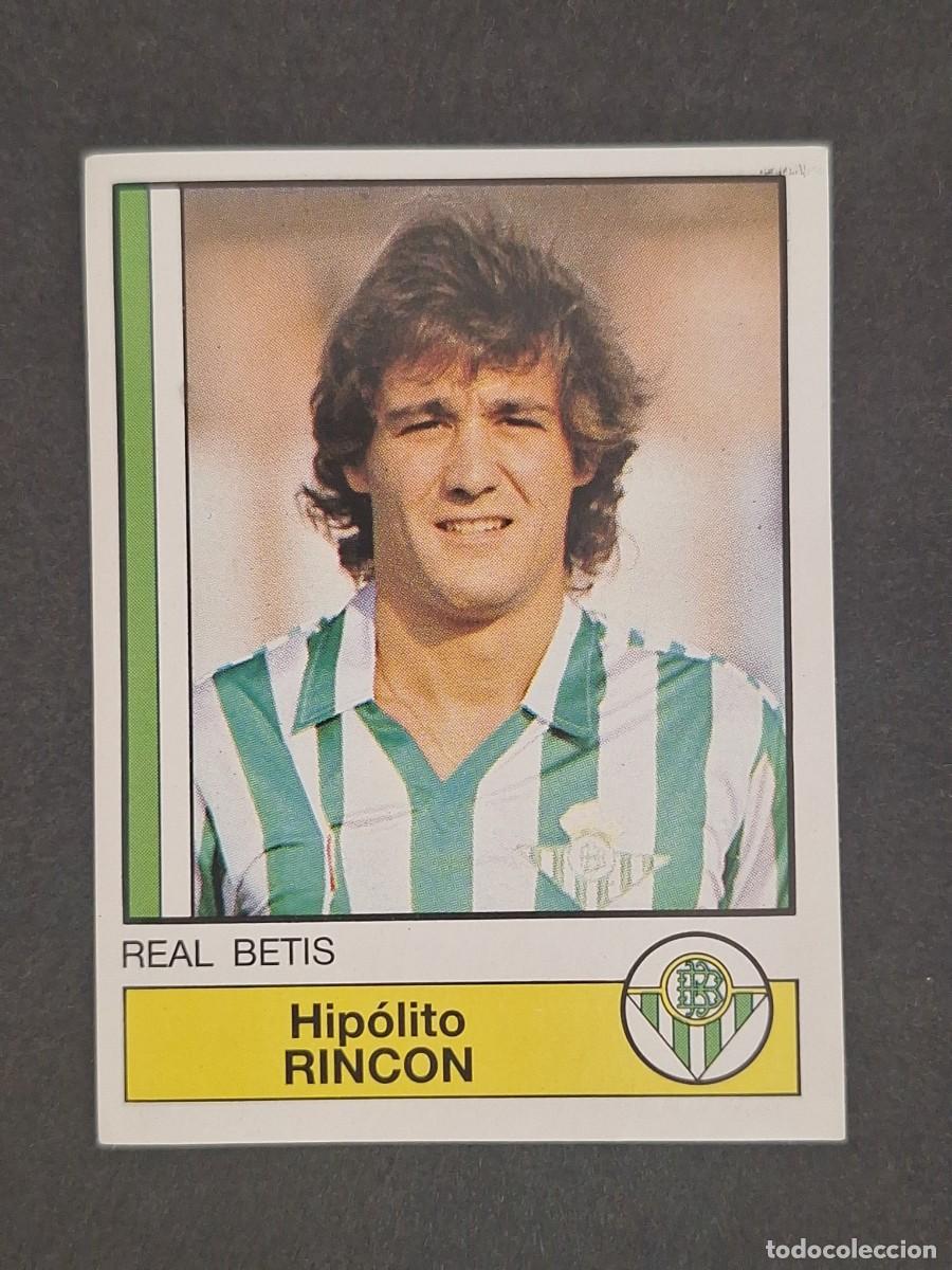 Figurine di Calcio: L1 RINCON REAL BETIS BALOMPIE 71 PANINI FUTBOL 87 86 87 NUNCA PEGADO SIN PEGAR