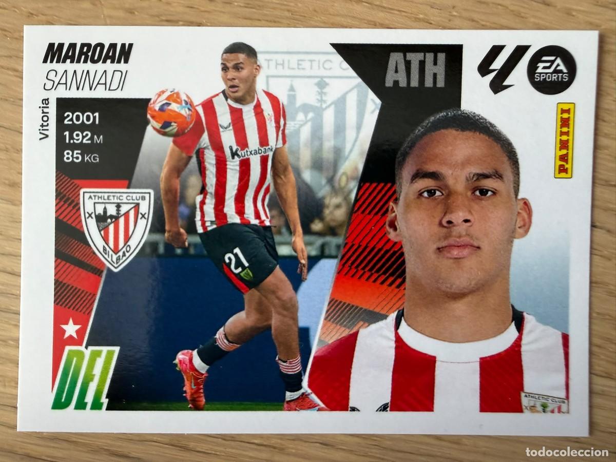 Figurine di Calcio: 17A 17 A MAROAN ATHLETIC BILBAO 25 26 2025 2026 LIGA EA SPORTS COLECCIONES ESTE SIN PEGAR STICKER
