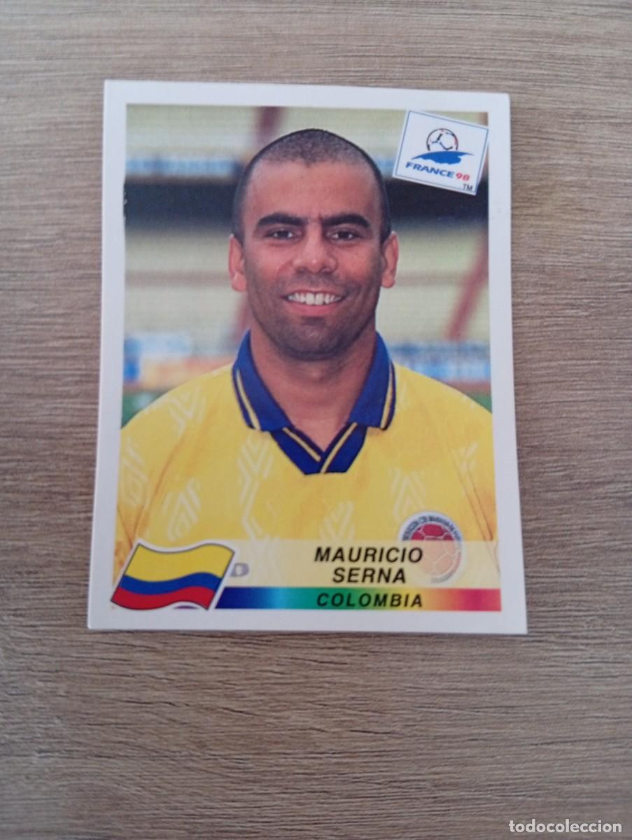 Figurine di Calcio: MAURICIO SERNA 454 COLOMBIA PANINI FRANCIA 1998 98 SIN PEGAR NUNCA PEGADO