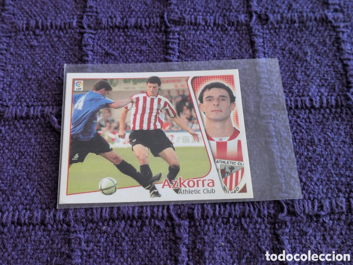 Cromos de f&uacute;tbol: Cromo Fichaje 30 Azkorra Athletic Bilbao liga este 2004 2005 04 05 sin pegar. NUEVO
