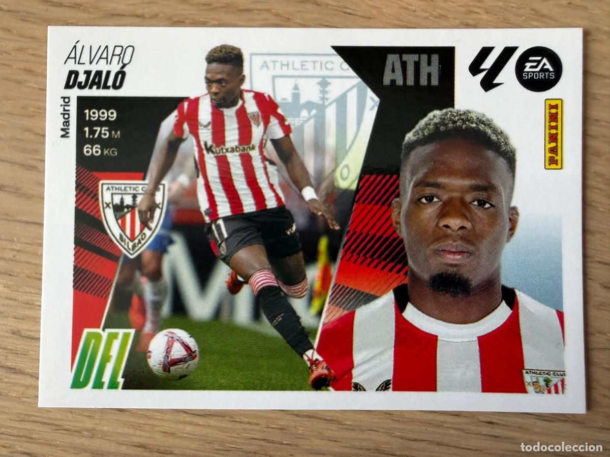 Figurine di Calcio: 17B 17 B DJALO ATHLETIC BILBAO 25 26 2025 2026 LIGA EA SPORTS COLECCIONES ESTE SIN PEGAR STICKER