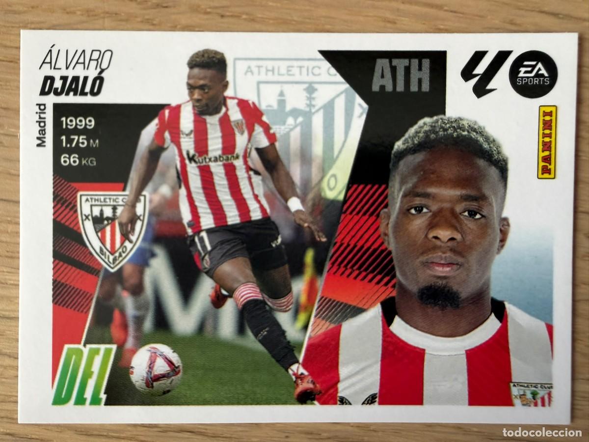 Figurine di Calcio: 17B 17 B DJALO ATHLETIC BILBAO 25 26 2025 2026 LIGA EA SPORTS COLECCIONES ESTE SIN PEGAR STICKER