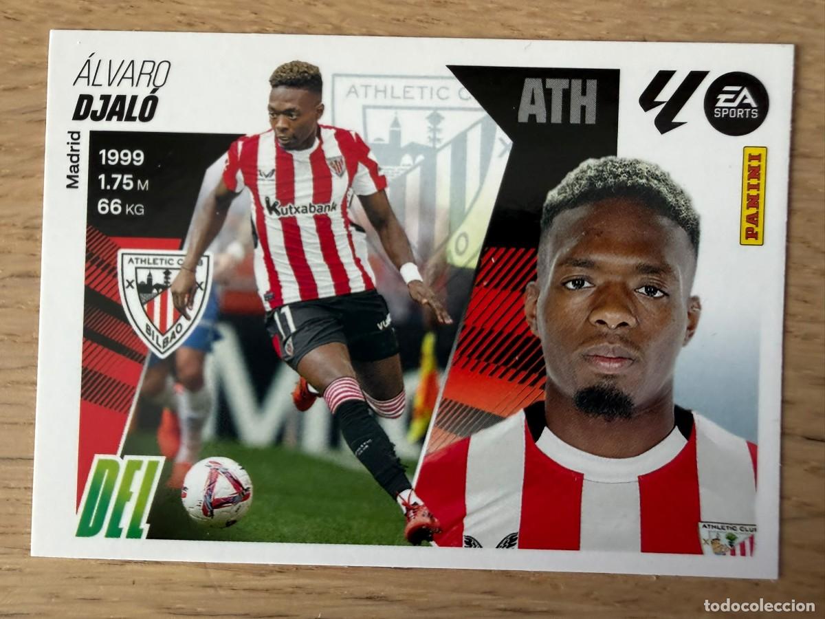 Figurine di Calcio: 17B 17 B DJALO ATHLETIC BILBAO 25 26 2025 2026 LIGA EA SPORTS COLECCIONES ESTE SIN PEGAR STICKER