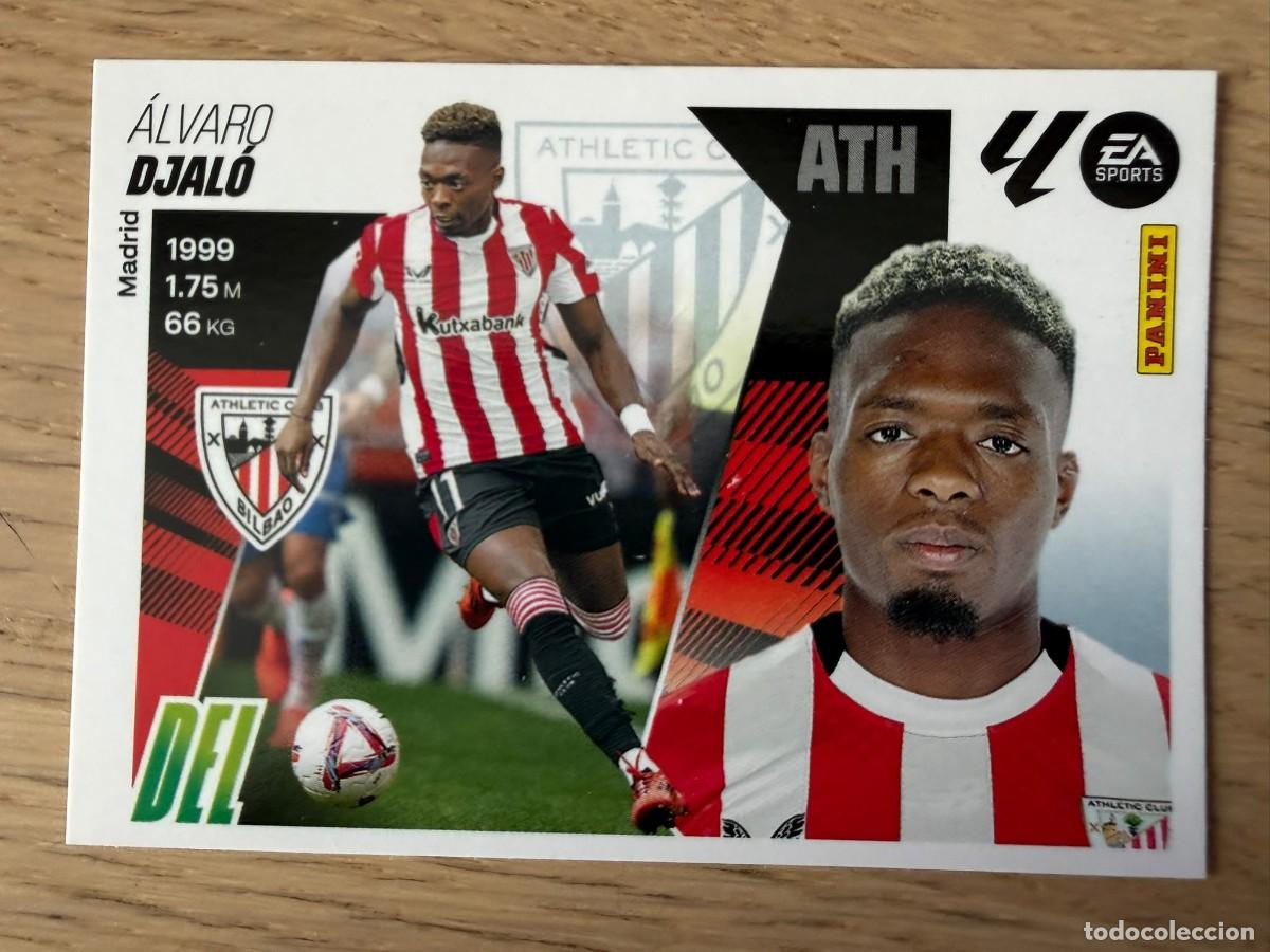 Figurine di Calcio: 17B 17 B DJALO ATHLETIC BILBAO 25 26 2025 2026 LIGA EA SPORTS COLECCIONES ESTE SIN PEGAR STICKER