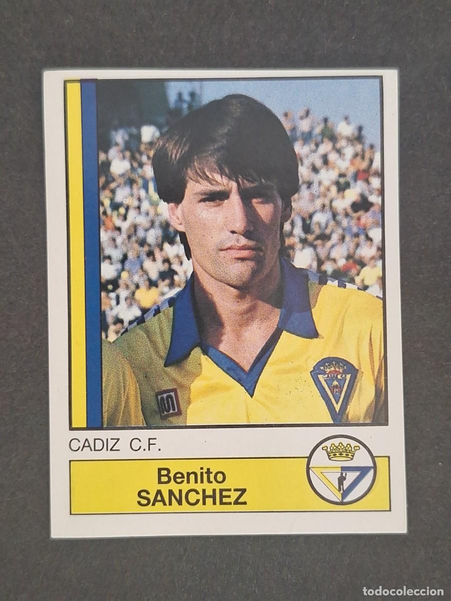 Figurine di Calcio: L1 SANCHEZ CADIZ C. F. 83 PANINI FUTBOL 87 86 87 NUNCA PEGADO SIN PEGAR