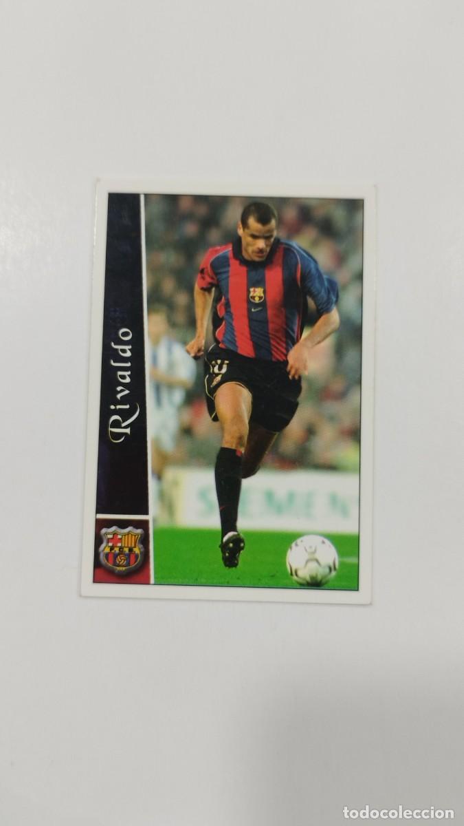Cromos de f&uacute;tbol: LAS FICHAS DE LA LIGA 2003 - RIVALDO - BARCELONA