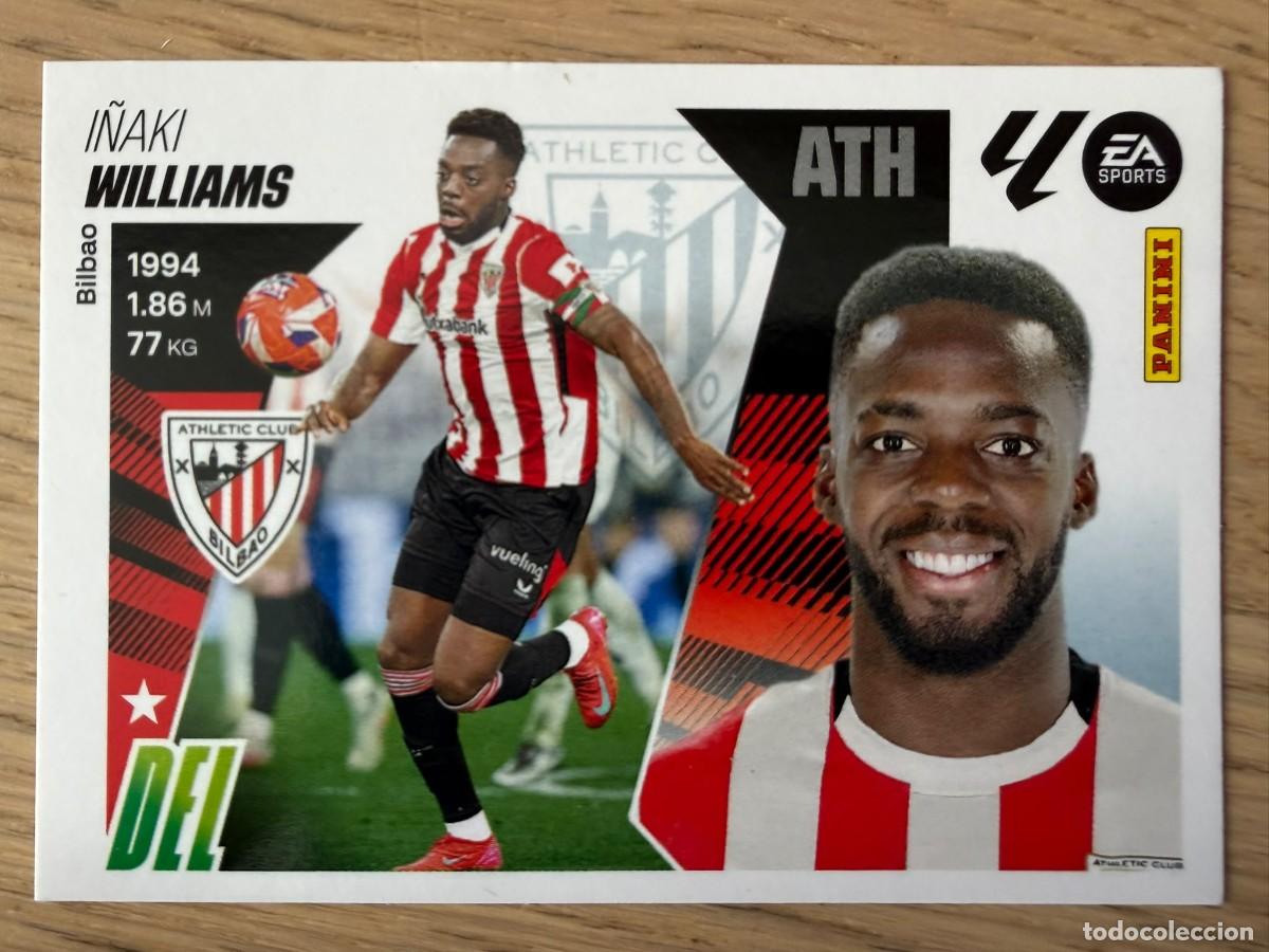 Figurine di Calcio: 18 I&Ntilde;AKI WILLIAMS ATHLETIC BILBAO 25 26 2025 2026 LIGA EA SPORTS COLECCIONES ESTE SIN PEGAR STICKER