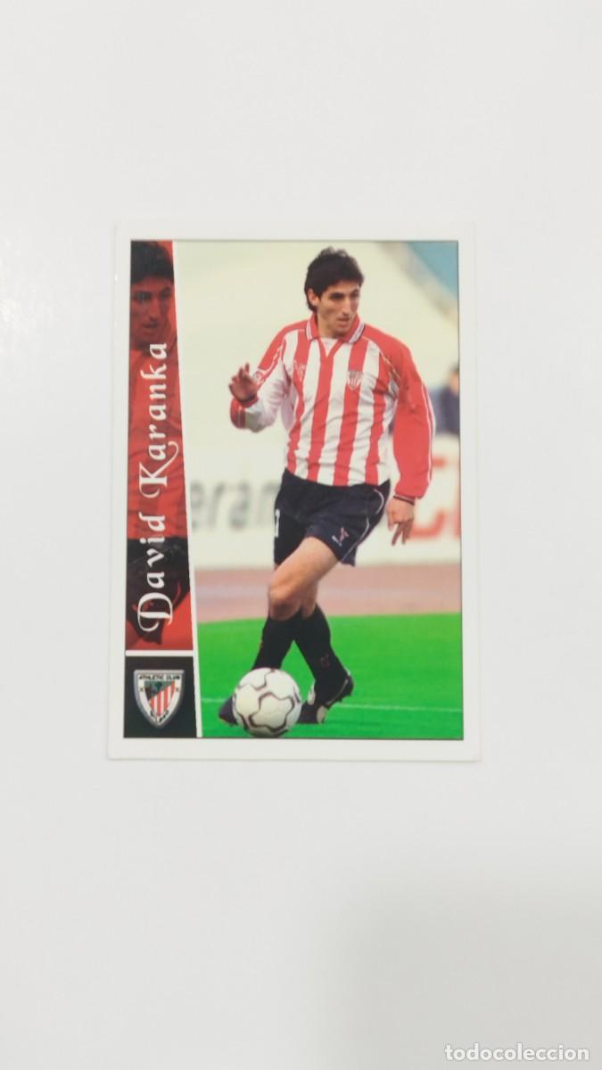 Cromos de f&uacute;tbol: LAS FICHAS DE LA LIGA 2003 - DAVID KARANKA - ATHLETIC DE BILBAO