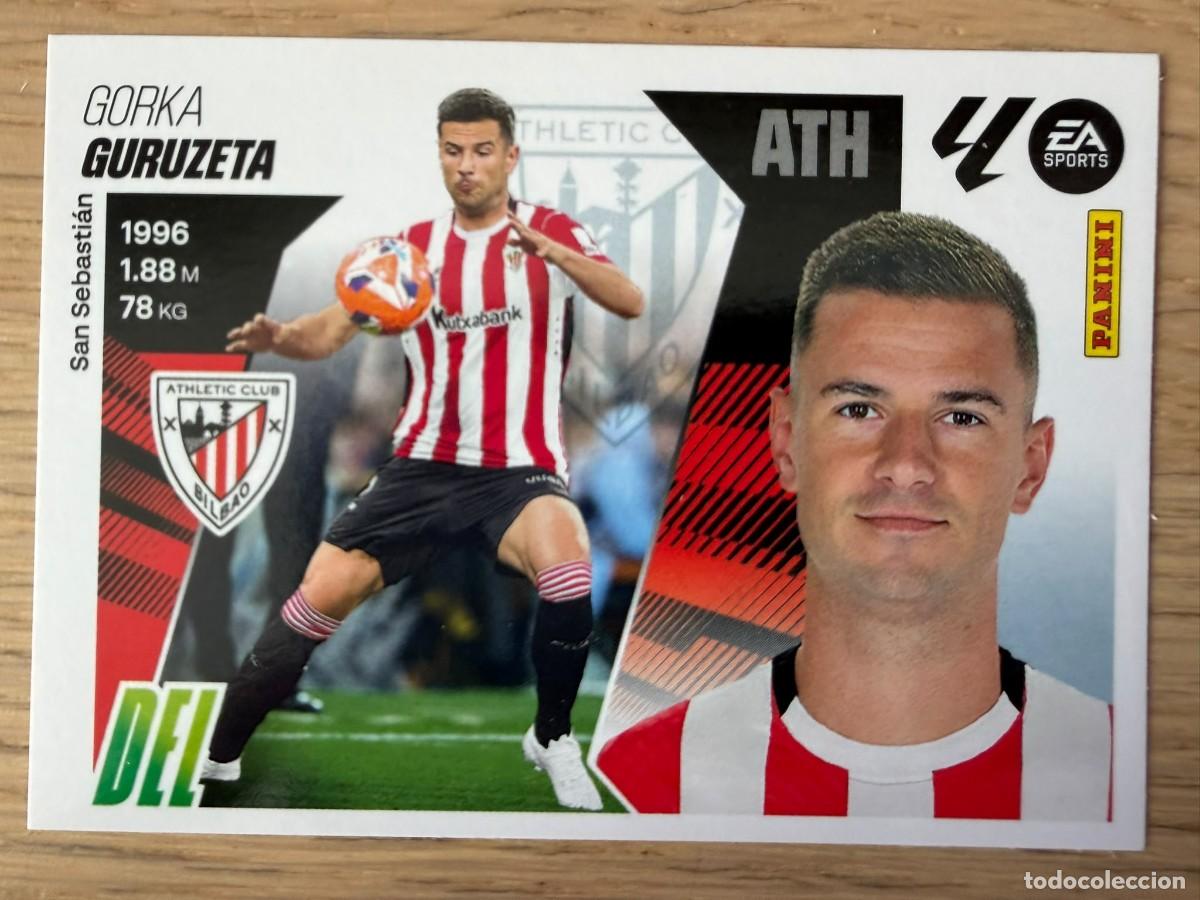 Figurine di Calcio: 19 GURUZETA ATHLETIC BILBAO 25 26 2025 2026 LIGA EA SPORTS COLECCIONES ESTE SIN PEGAR STICKER