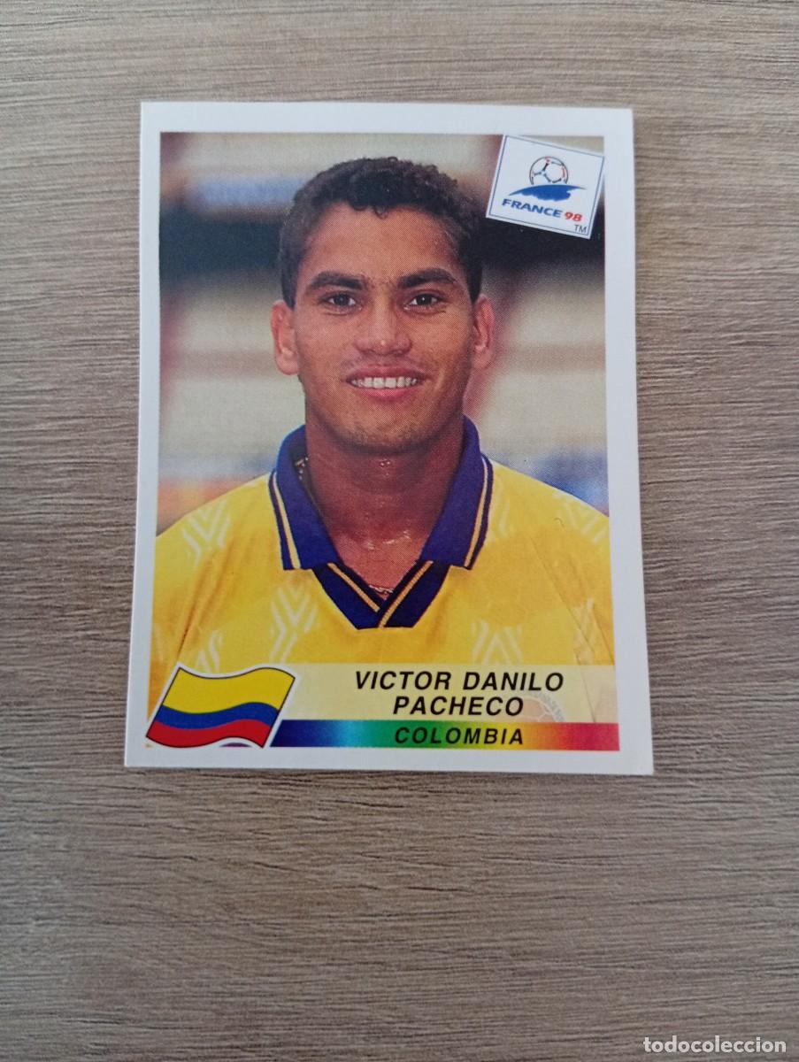Figurine di Calcio: VICTOR DANILO PACHECO 458 COLOMBIA PANINI FRANCIA 1998 98 SIN PEGAR NUNCA PEGADO