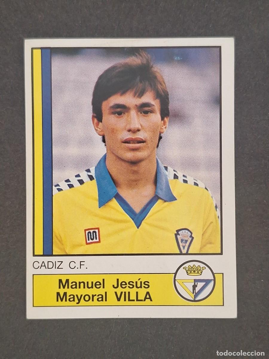 Cartes &agrave; collectionner de Football: L1 VILLA CADIZ C. F. 87 PANINI FUTBOL 87 86 87 NUNCA PEGADO SIN PEGAR