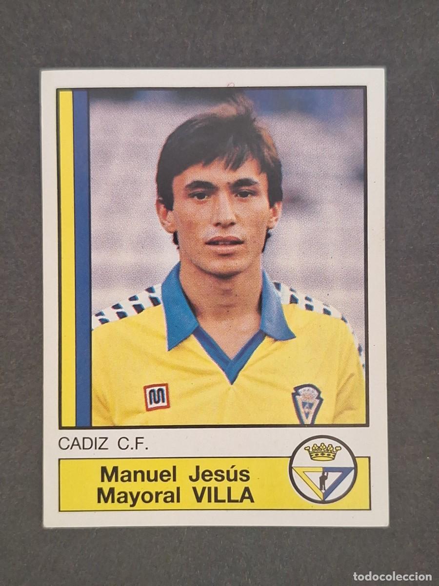 Cartes &agrave; collectionner de Football: L1 VILLA CADIZ C. F. 87 PANINI FUTBOL 87 86 87 NUNCA PEGADO SIN PEGAR