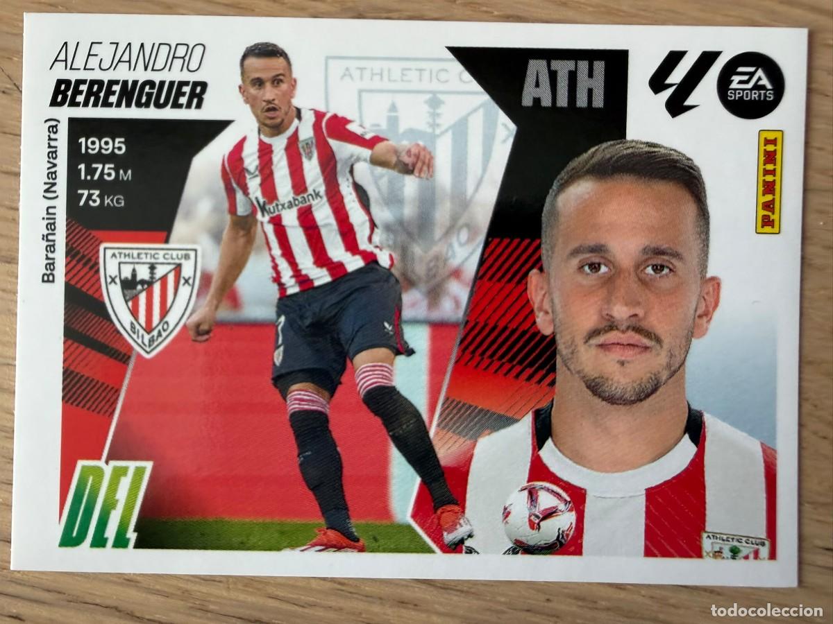 Cartes &agrave; collectionner de Football: 20 BERENGUER ATHLETIC BILBAO 25 26 2025 2026 LIGA EA SPORTS COLECCIONES ESTE SIN PEGAR STICKER
