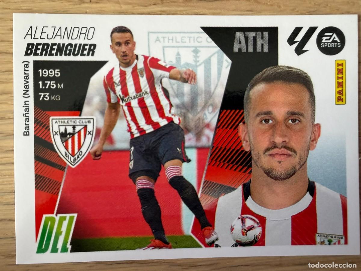 Cartes &agrave; collectionner de Football: 20 BERENGUER ATHLETIC BILBAO 25 26 2025 2026 LIGA EA SPORTS COLECCIONES ESTE SIN PEGAR STICKER