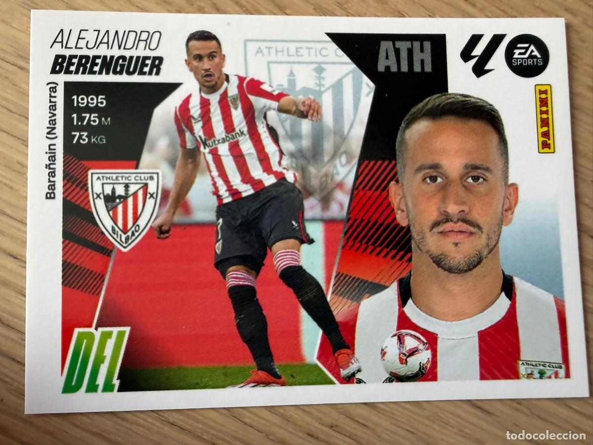 Cartes &agrave; collectionner de Football: 20 BERENGUER ATHLETIC BILBAO 25 26 2025 2026 LIGA EA SPORTS COLECCIONES ESTE SIN PEGAR STICKER