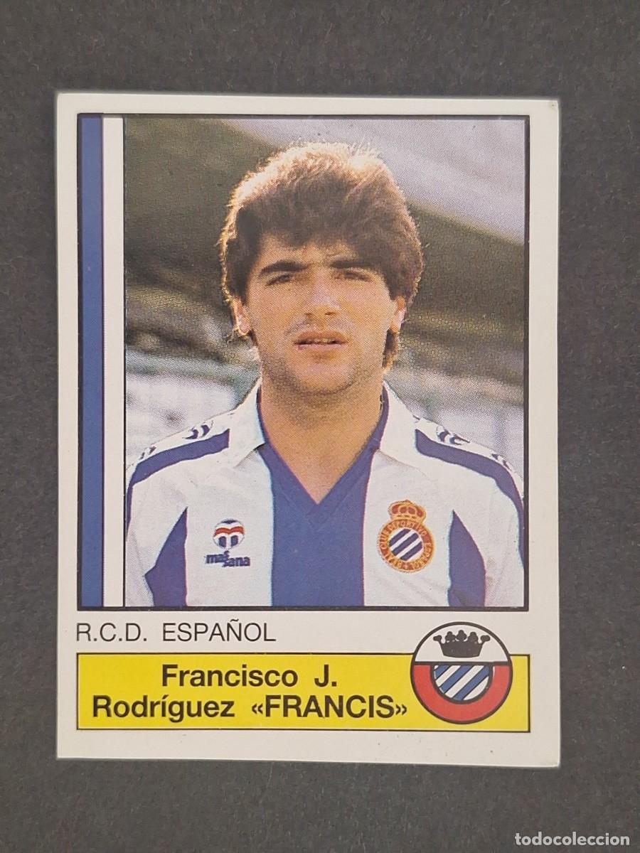 Cartes &agrave; collectionner de Football: L1 FRANCIS R. C. D. ESPA&Ntilde;OL 102 PANINI FUTBOL 87 86 87 NUNCA PEGADO SIN PEGAR